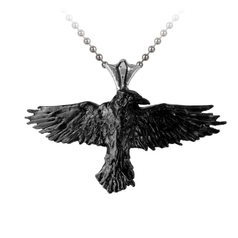 Black Raven (P193) Pendant