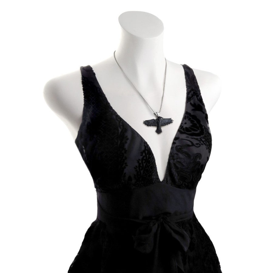 Black Raven (P193) Pendant