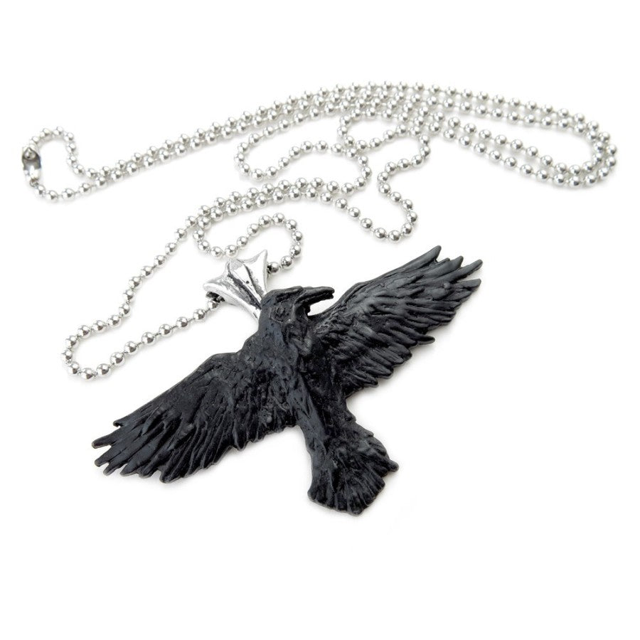 Black Raven (P193) Pendant