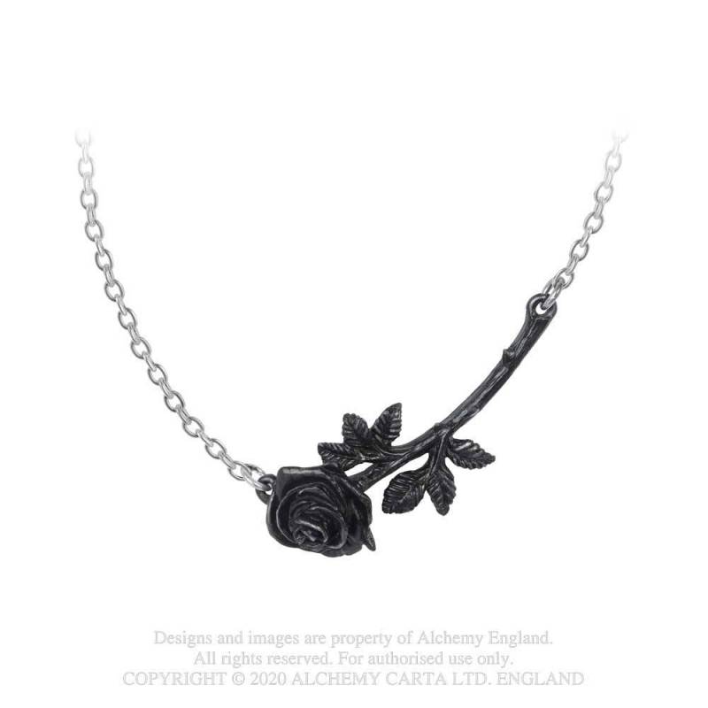 BLACK ROSE ENIGMA (P913) Pendant