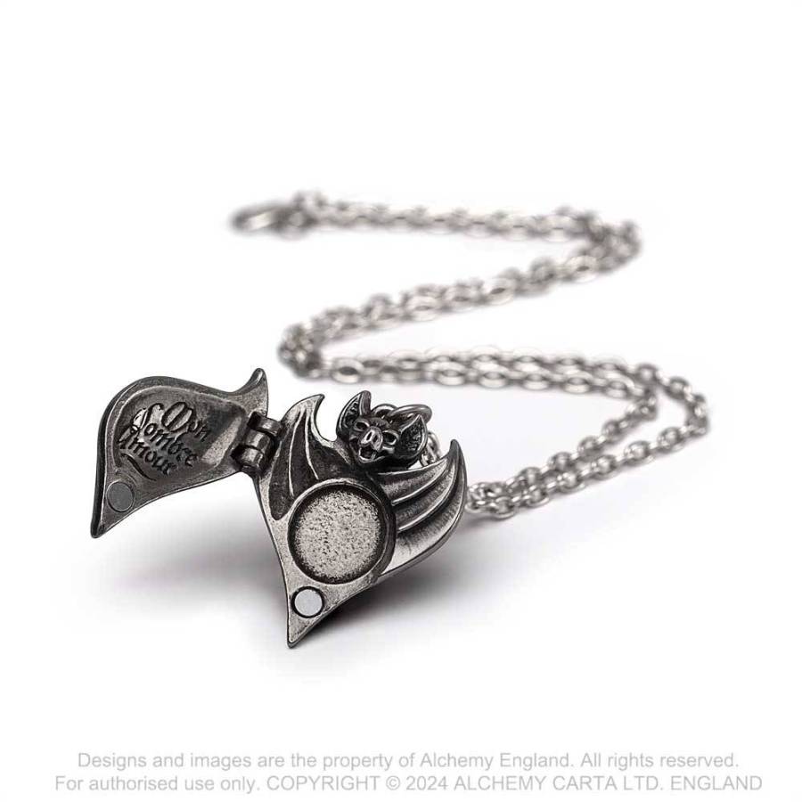 DARKEN HEART LOCKET (P949)