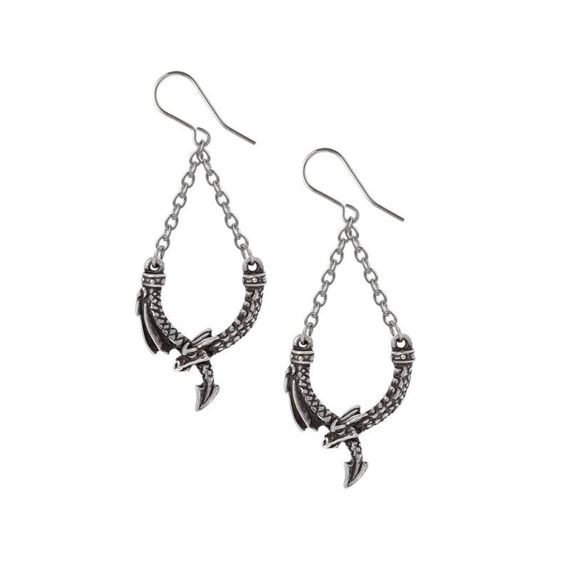 Dragon's Lure Danglers (E498) Earrings from Alchemy