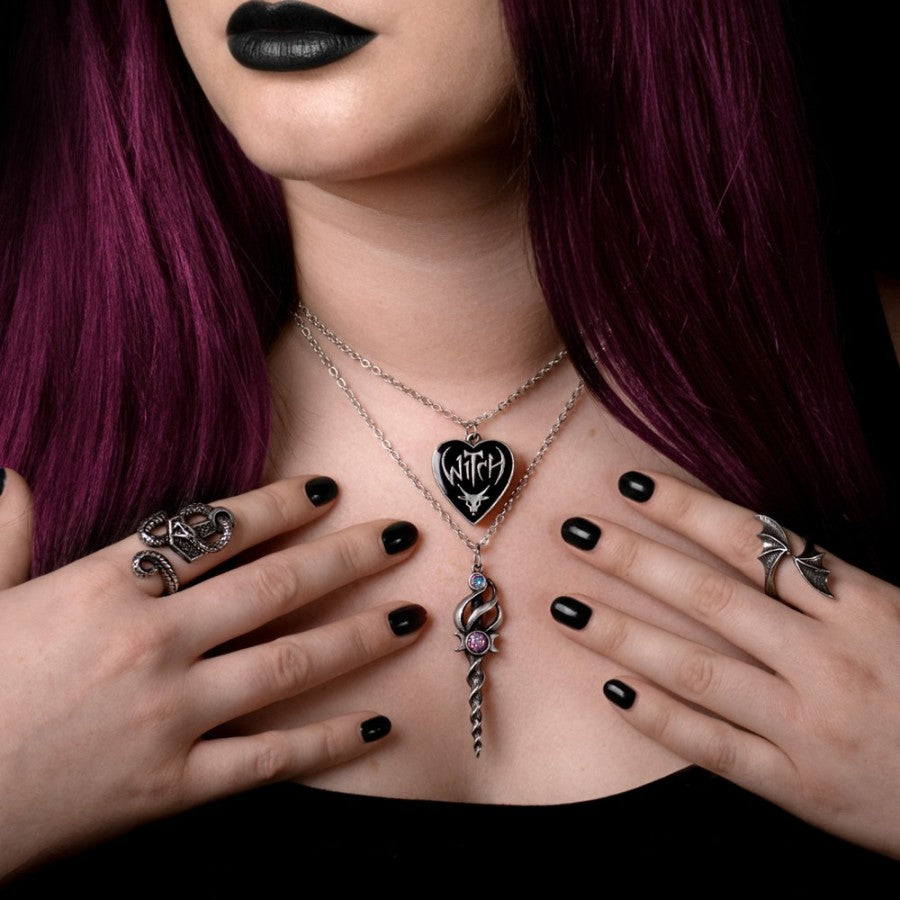 Lunacorn Wand (P999) Necklace from Alchemy