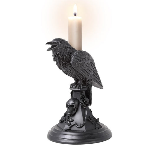 Poe's Raven Candle Stick (V109)