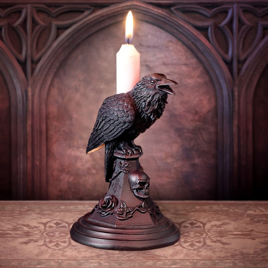 Poe's Raven Candle Stick (V109)