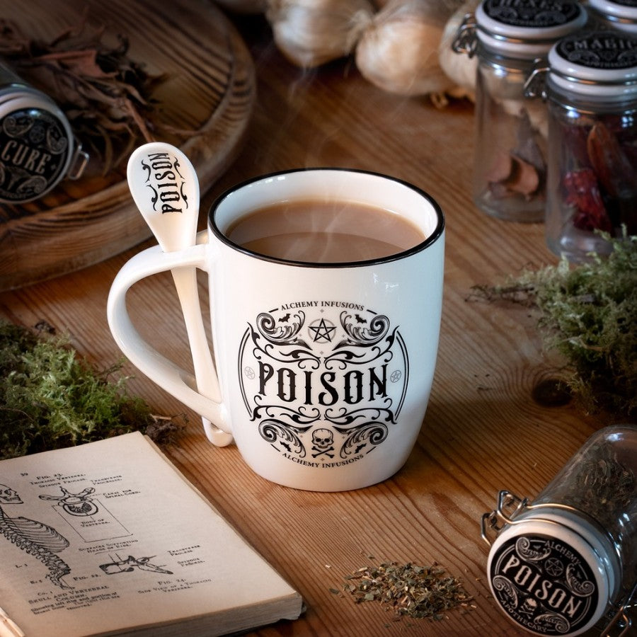Poison: Mug & Spoon Set (ALMUG26)