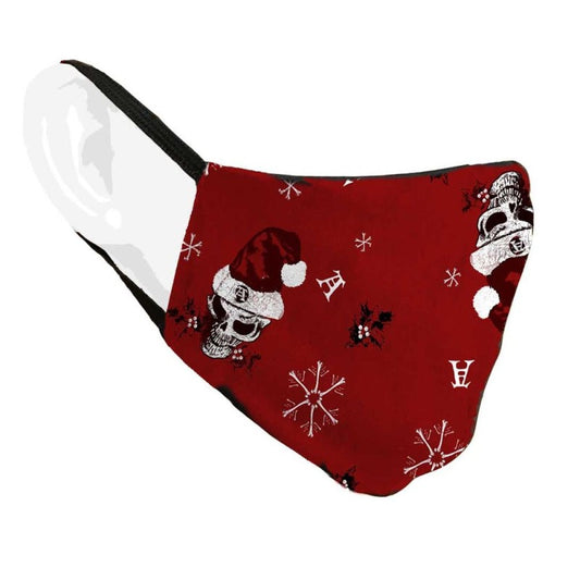 Red Creepmas sublima Fashion Face Covering (AFC6)