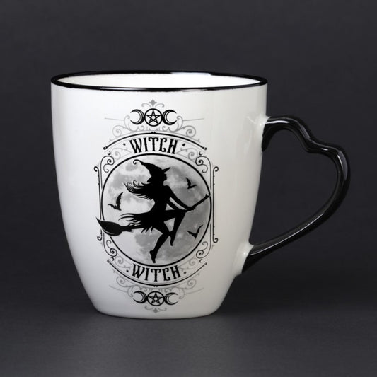 Witch: Mug with Heart Handle (ALMUG27)