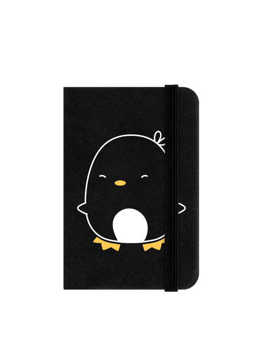 Evil Penguin Mini Black Notebook (A7B047)