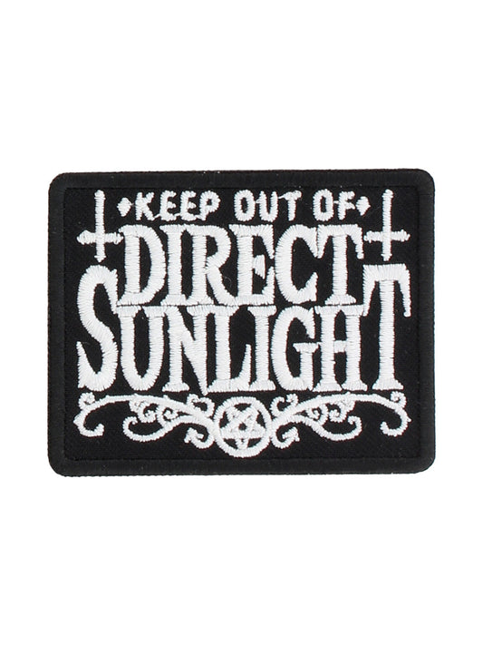 Keep Out Of Direct Sunlight  Patch (EB1098567)