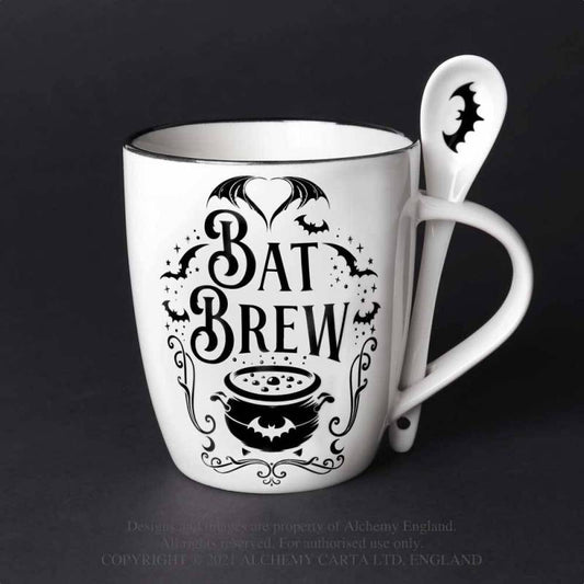 BAT BREW Mug and Spoon set (ALMUG21)