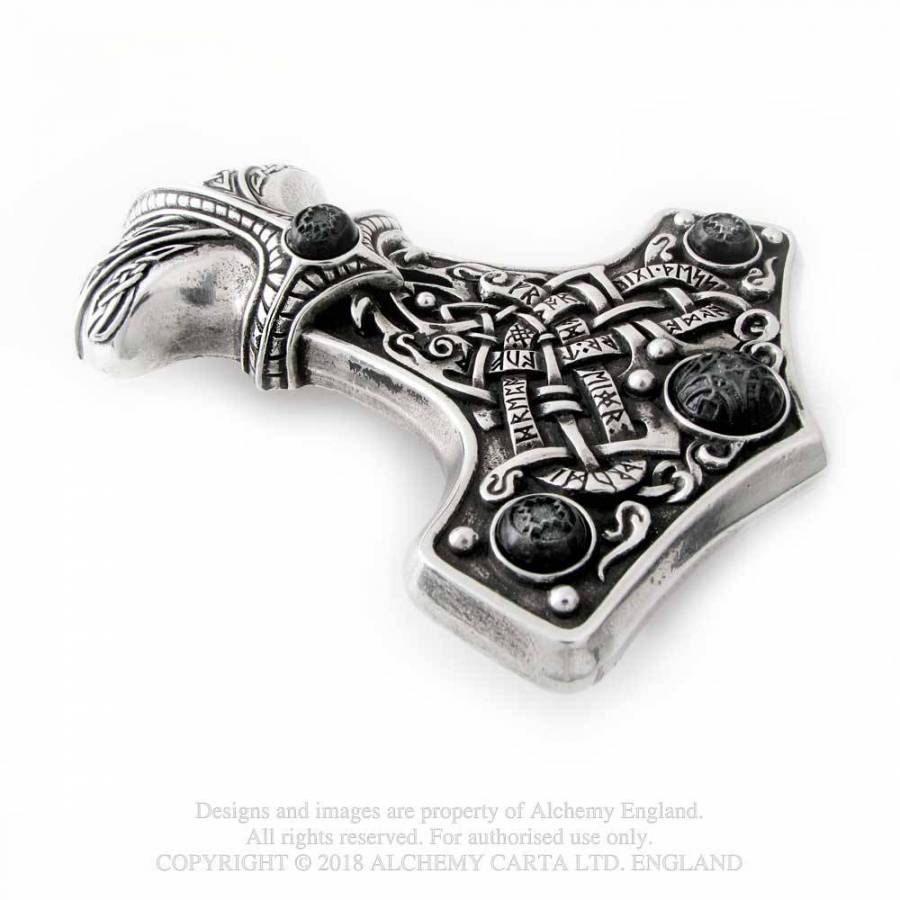 THUNDER HAMMER Belt Buckle (B96)