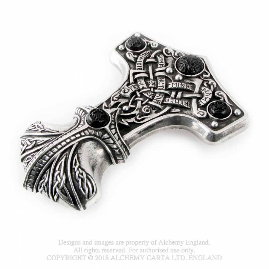 THUNDER HAMMER Belt Buckle (B96)