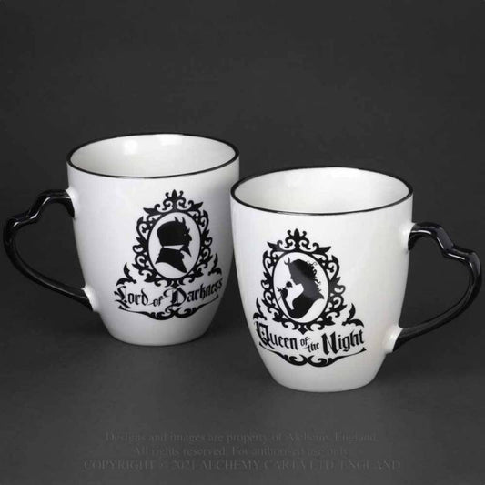 Queen of the Night & Lord of darkness COUPLE MUG SET (CM2)