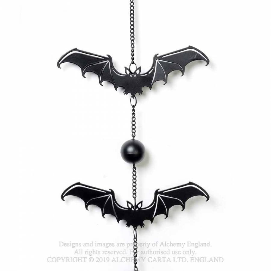 GOTHIC BAT (HD12) hanging decorations/ wind chime