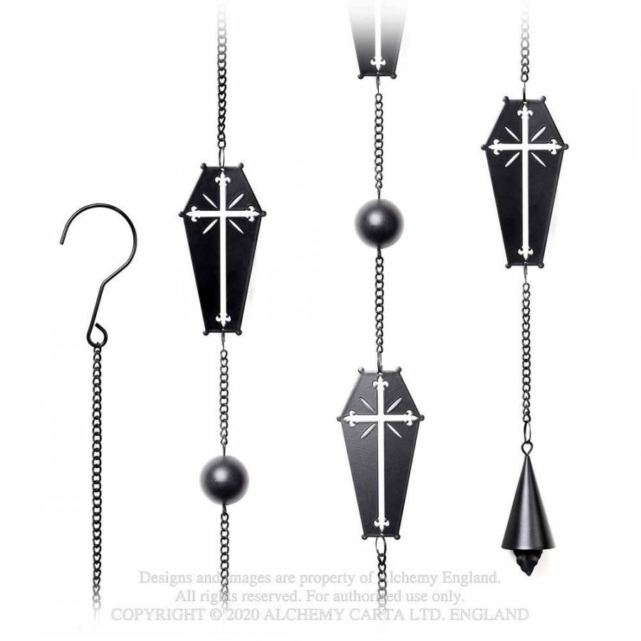 COFFIN CROSS (HD15) hanging decorations/ wind chime