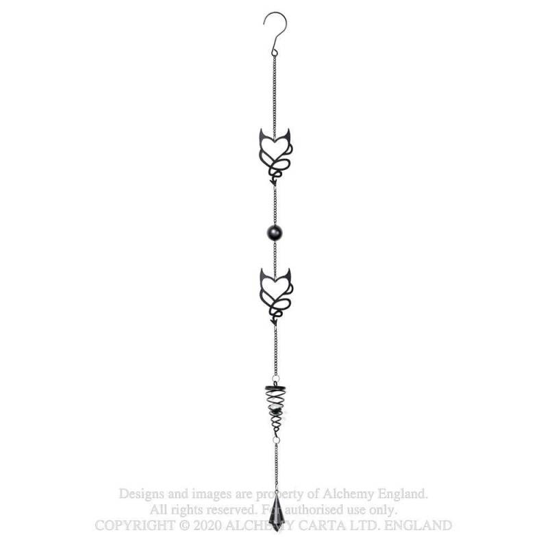 DEVIL HEART (HD19) hanging decorations/ wind chime