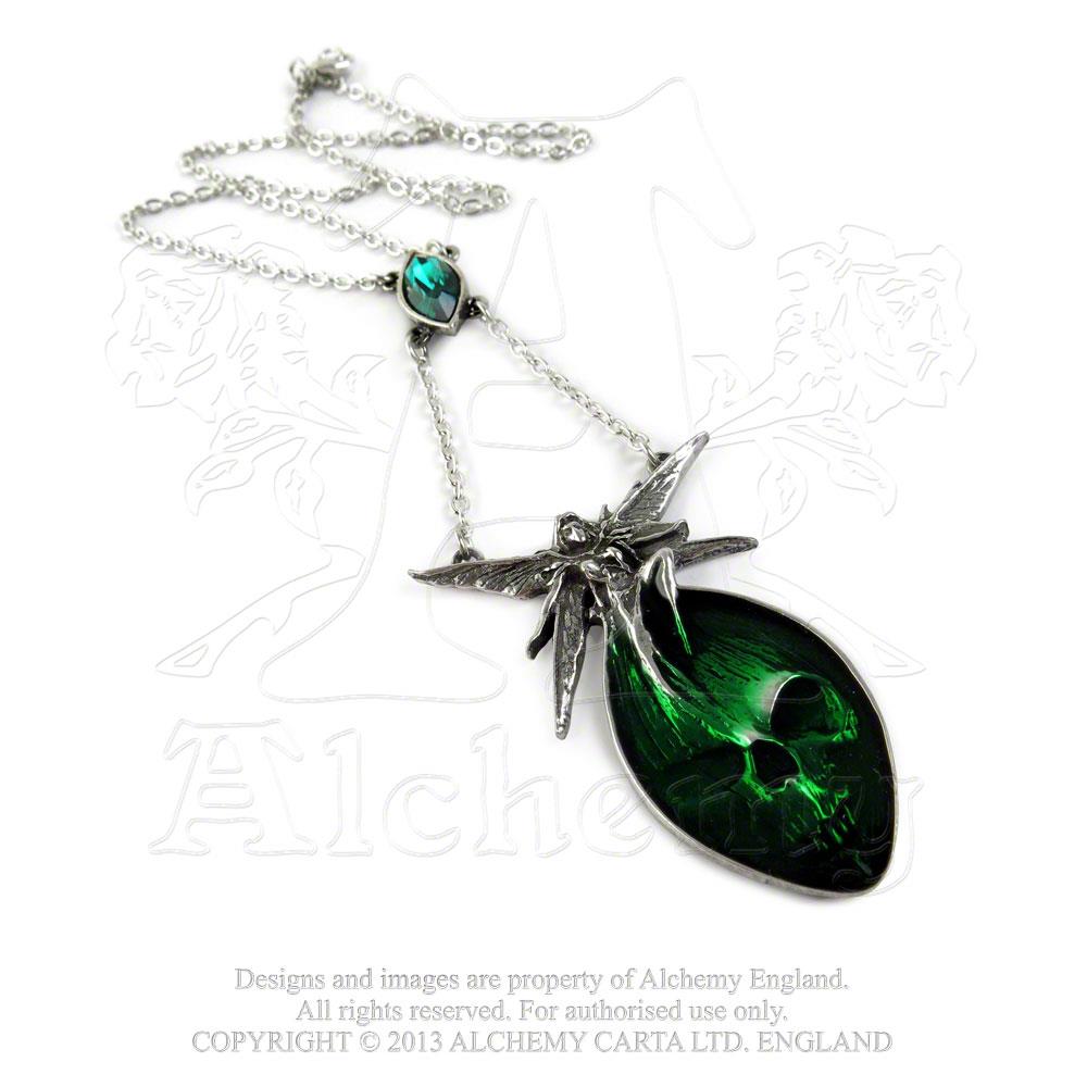 ABSINTHE FAIRY Pendant Necklace (P526)