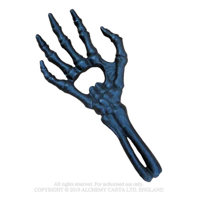 SKELETAL HAND BOTTLE OPENER (BLACK) (SBO2)