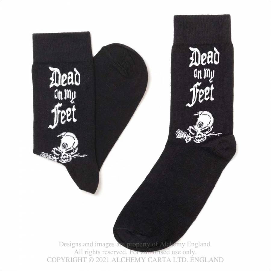 DEAD ON MY FEET SOCKS (SOX006)