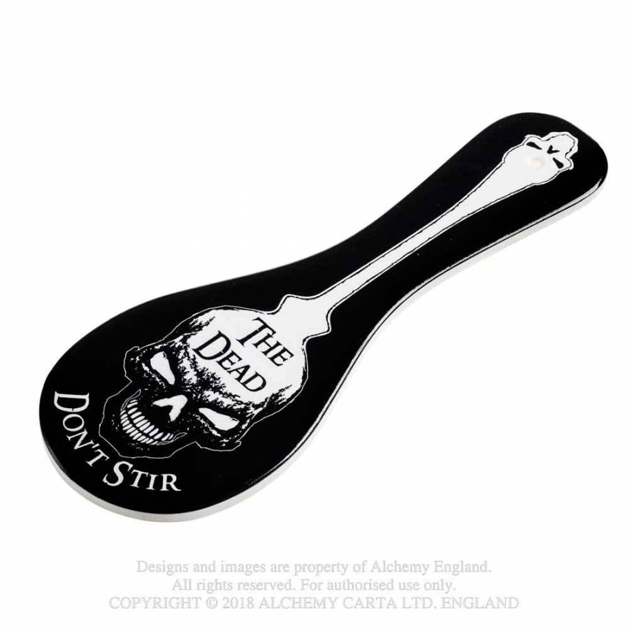 THE DEAD DON'T STIR Spoon Rest (SR2)