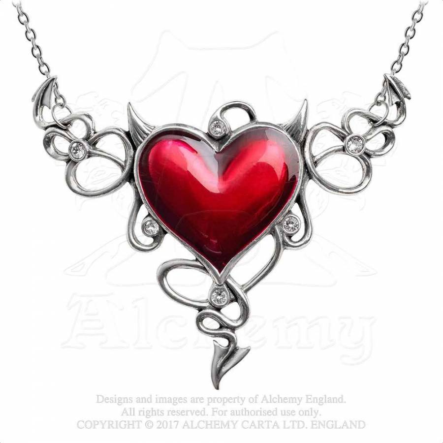 DEVIL HEART GENEREUX Necklace (ULFP25)