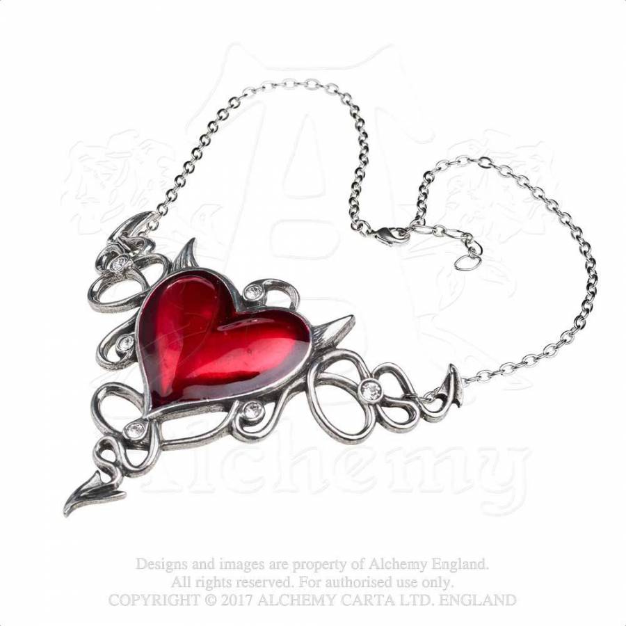 DEVIL HEART GENEREUX Necklace (ULFP25)