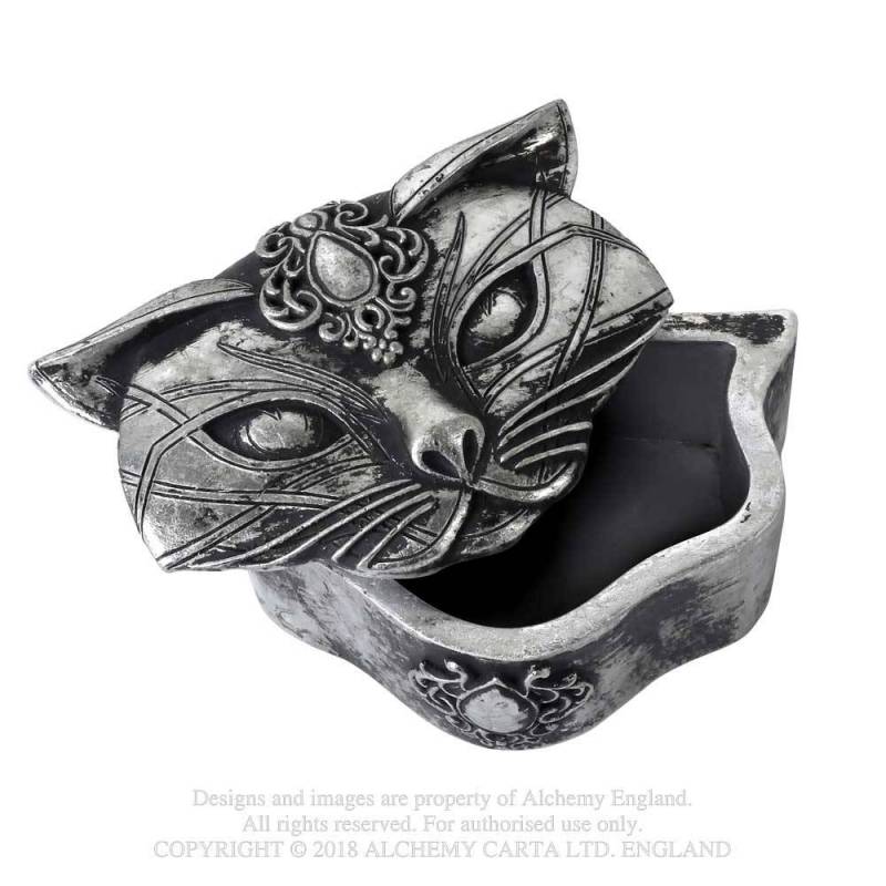 SACRED CAT TRINKET BOX (V78)