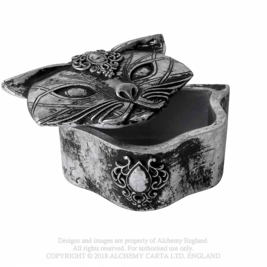 SACRED CAT TRINKET BOX (V78)