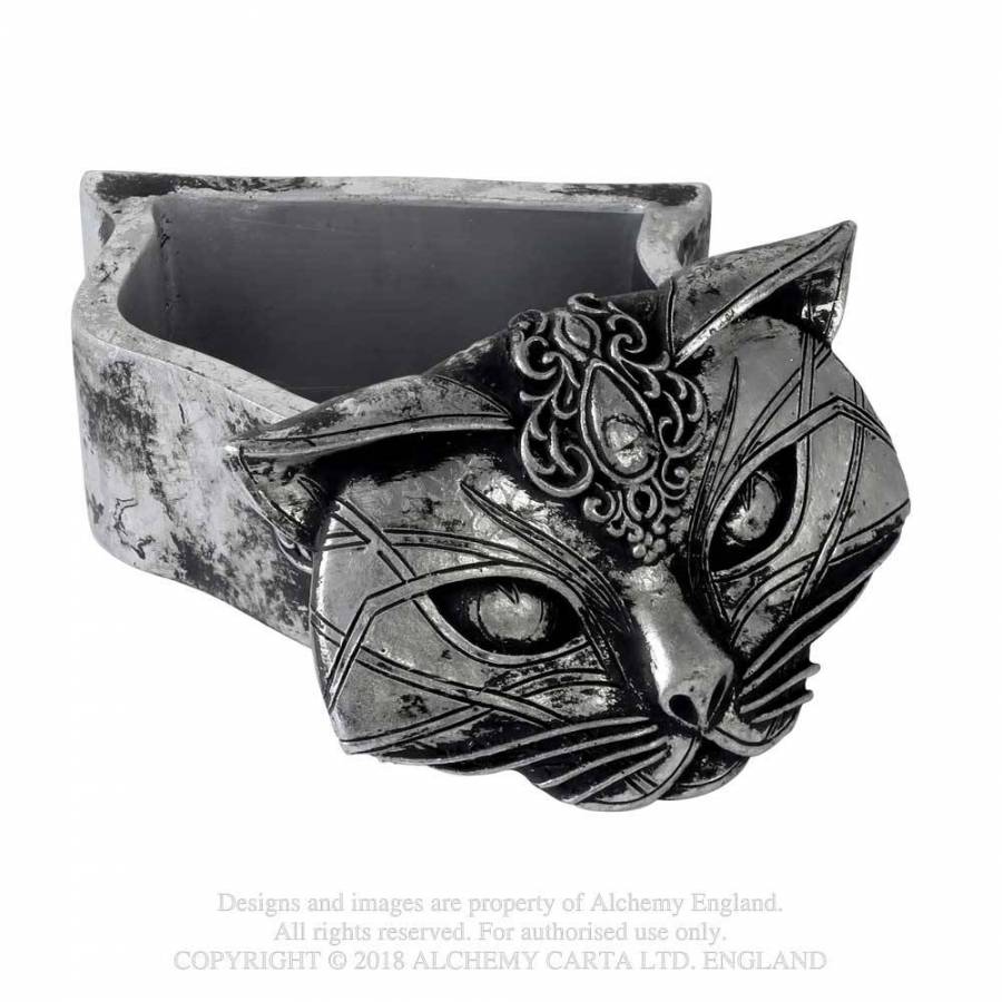 SACRED CAT TRINKET BOX (V78)