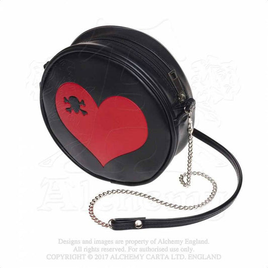 HEART SKULL Purse/ Shoulder Bag (GB1)